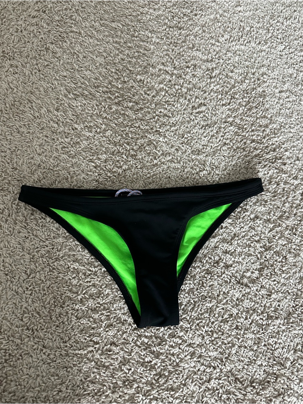 Jolyn europe bikini bottom with ties size medium in black